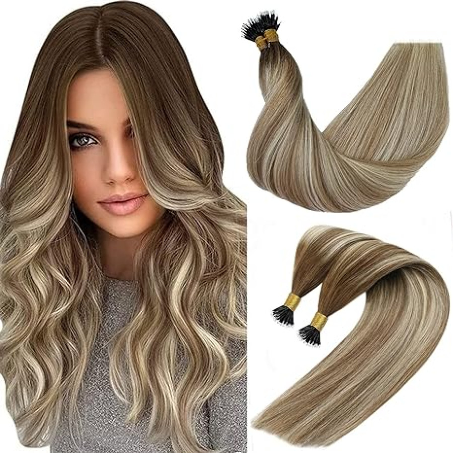Extensii Nanoring Deluxe Balayage #7/#60 Extensii Nanoring Deluxe Balayage #7/#60